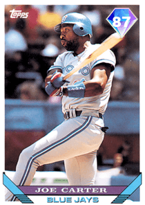 Joe Carter Card