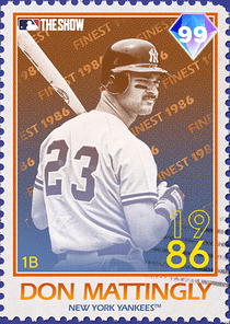 Don Mattingly Card