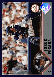 Jorge Posada Card