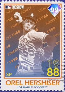 Orel Hershiser Card