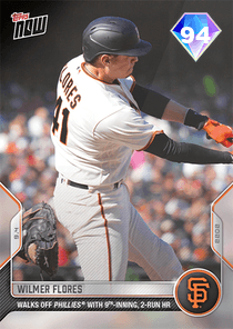 Wilmer Flores Card