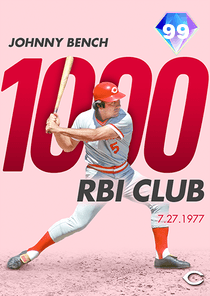 Johnny Bench Card