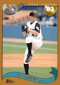 A.J. Burnett Card
