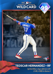 Teoscar Hernandez Card