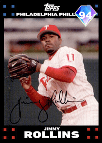 Jimmy Rollins Card