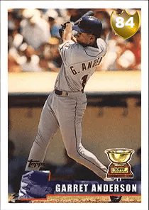 Garret Anderson Card