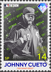 Johnny Cueto Card