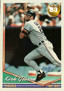 Kirk Gibson Card