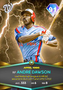 Andre Dawson Card