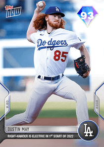 Dustin May Card