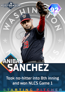 Anibal Sanchez Card