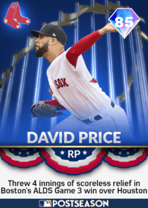 David Price Card
