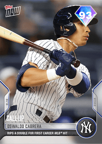Oswaldo Cabrera Card