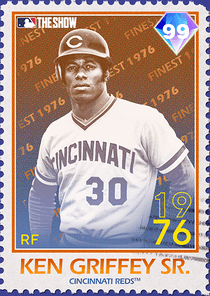 Ken Griffey Sr. Card