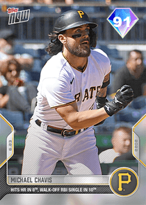 Michael Chavis Card