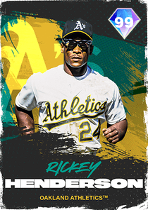 Rickey Henderson Card