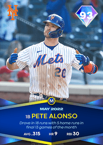 Pete Alonso Card