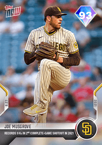 Joe Musgrove Card