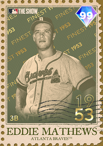 Eddie Mathews Card