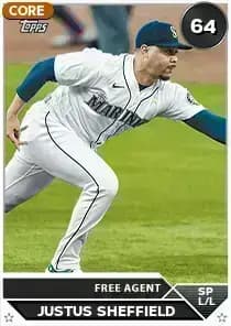 Justus Sheffield Card