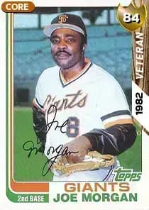 Joe Morgan Card