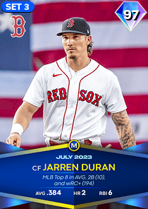 Jarren Duran Card