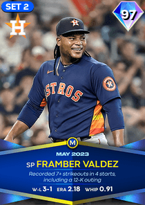 Framber Valdez Card
