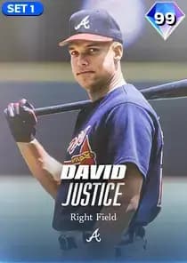 David Justice Card