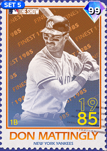 Don Mattingly Card
