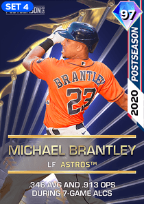 Michael Brantley Card