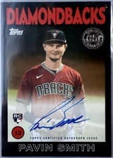 2021 Topps Fire Pavin Smith #86 Rookie Card - Arizona Diamondbacks NM-MT Condition