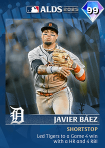 Javier Báez Card